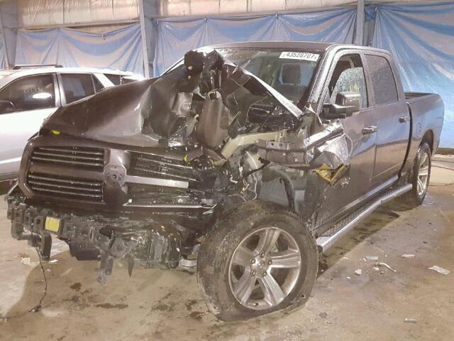 1C6RR7MT3GS413577 - 2016 RAM 1500 SPORT BLACK photo 2