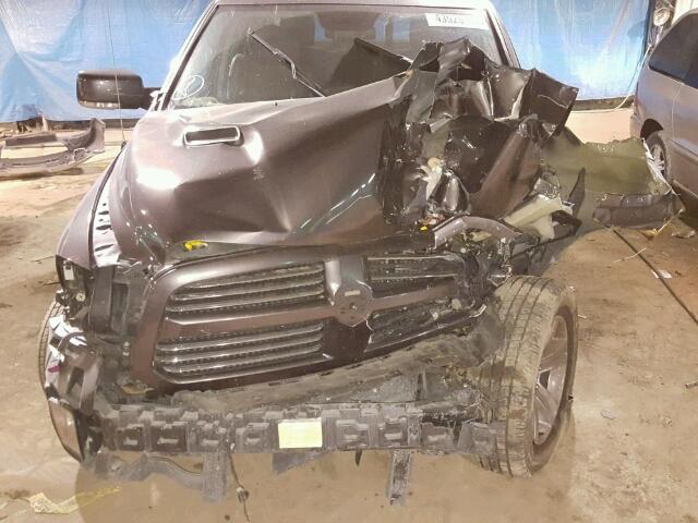 1C6RR7MT3GS413577 - 2016 RAM 1500 SPORT BLACK photo 7