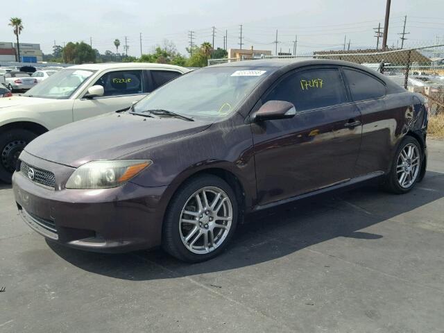 JTKDE167880274208 - 2008 TOYOTA SCION TC 紫色 照片 2
