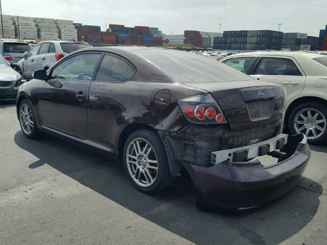 JTKDE167880274208 - 2008 TOYOTA SCION TC 紫色 照片 3