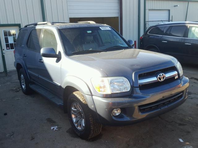 5TDBT48A85S248750 - 2005 TOYOTA SEQUOIA BLUE photo 1