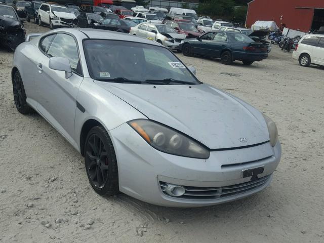 KMHHN66F27U257548 - 2007 HYUNDAI TIBURON GT SILVER photo 1