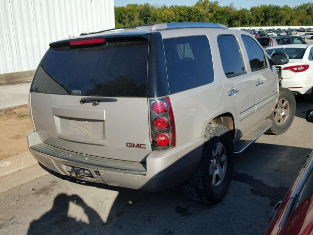 1GKFK63817J258707 - 2007 GMC YUKON DENA TAN photo 4