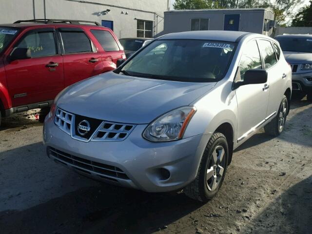 JN8AS5MT2DW027174 - 2013 NISSAN ROGUE SILVER photo 2