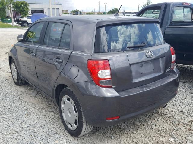 JTKKU10468J017244 - 2008 SCION XD GRAY photo 3