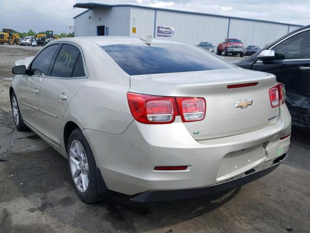 1G11C5SL4FF345322 - 2015 CHEVROLET MALIBU 1LT ოქროსფერი ფოტო 3