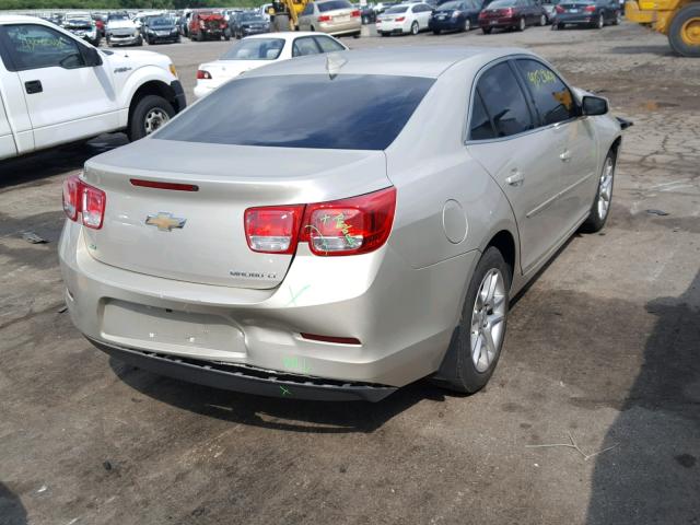 1G11C5SL4FF345322 - 2015 CHEVROLET MALIBU 1LT ოქროსფერი ფოტო 4