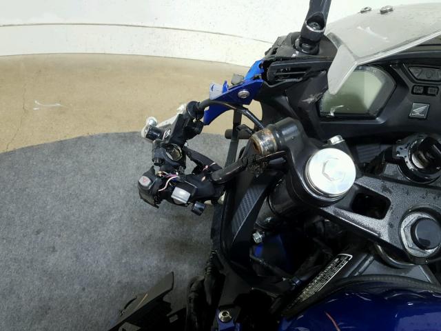 MLHRC7402F5100515 - 2015 HONDA CBR650 F BLUE photo 15