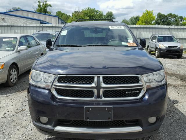 1D4RE4GG6BC674502 - 2011 DODGE DURANGO CR BLACK photo 9