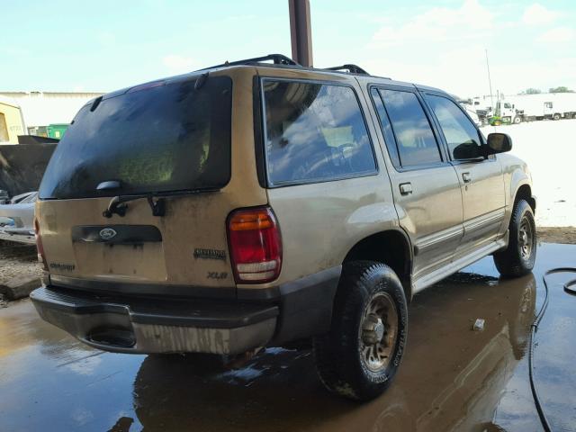 1FMZU62X3YZB34738 - 2000 FORD EXPLORER X GOLD photo 4