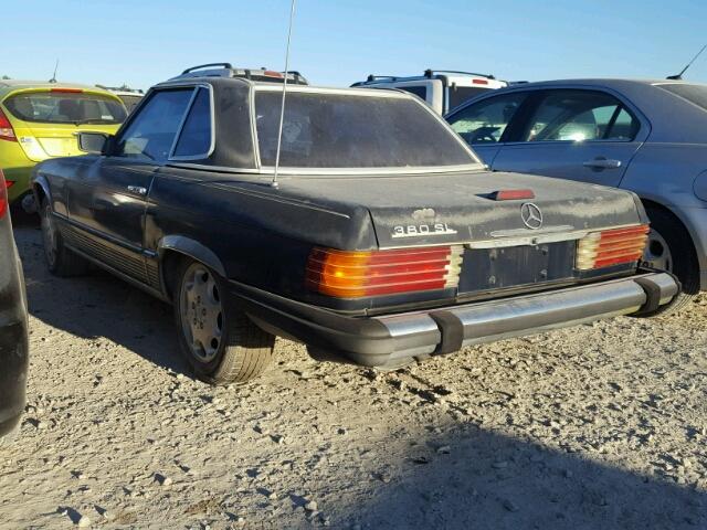 WDBBA45A6BB009144 - 1981 MERCEDES-BENZ 380 SL BLUE photo 3