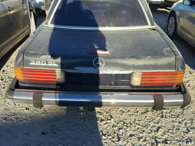 WDBBA45A6BB009144 - 1981 MERCEDES-BENZ 380 SL BLUE photo 6