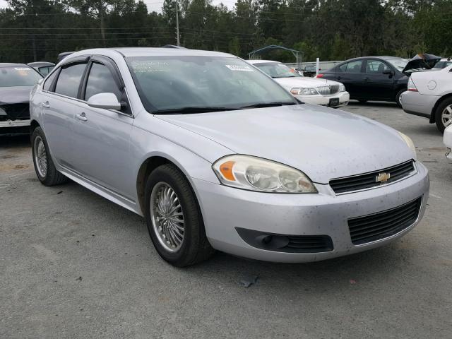 2G1WB5EK3A1158679 - 2010 CHEVROLET IMPALA SILVER photo 1