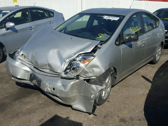 JTDKB20U053020885 - 2005 TOYOTA PRIUS SILVER photo 2