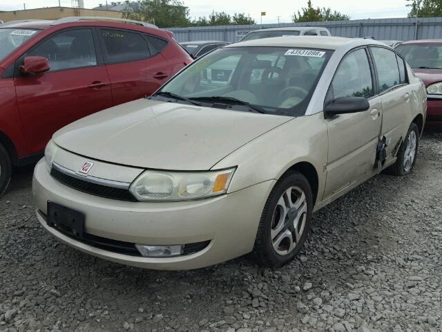 1G8AL52F13Z146699 - 2003 SATURN ION LEVEL BEIGE photo 2