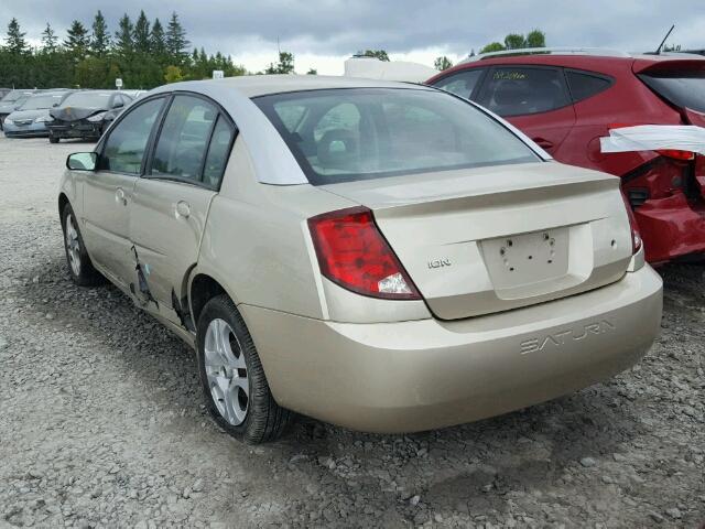 1G8AL52F13Z146699 - 2003 SATURN ION LEVEL BEIGE photo 3
