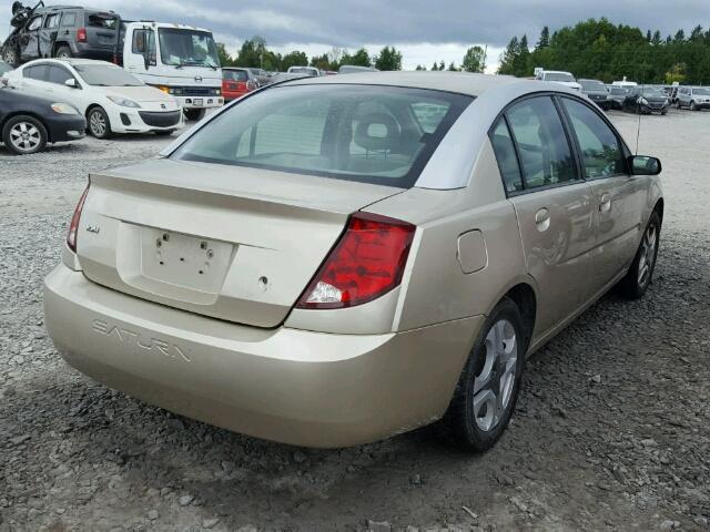 1G8AL52F13Z146699 - 2003 SATURN ION LEVEL BEIGE photo 4