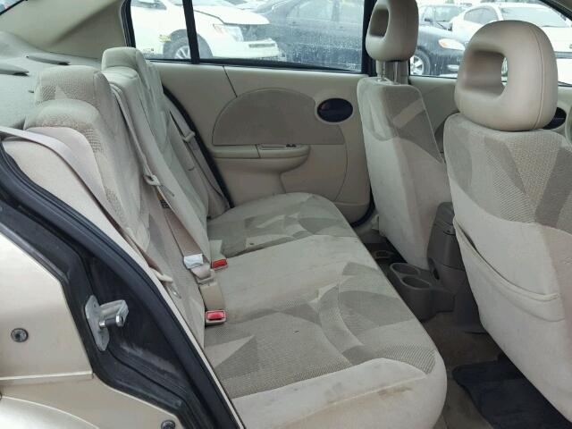 1G8AL52F13Z146699 - 2003 SATURN ION LEVEL BEIGE photo 6