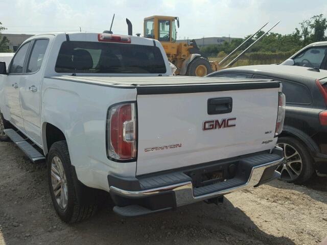 1GTG5CE3XF1175735 - 2015 GMC CANYON SLT WHITE photo 3