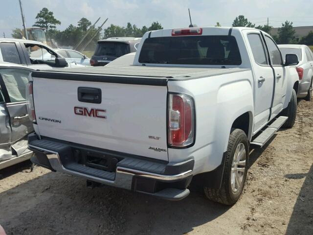 1GTG5CE3XF1175735 - 2015 GMC CANYON SLT WHITE photo 4