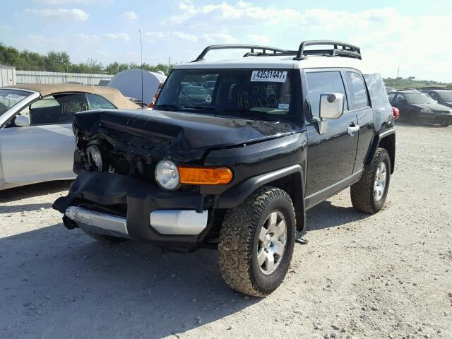 JTEBU11F670099922 - 2007 TOYOTA FJ CRUISER BLACK photo 2