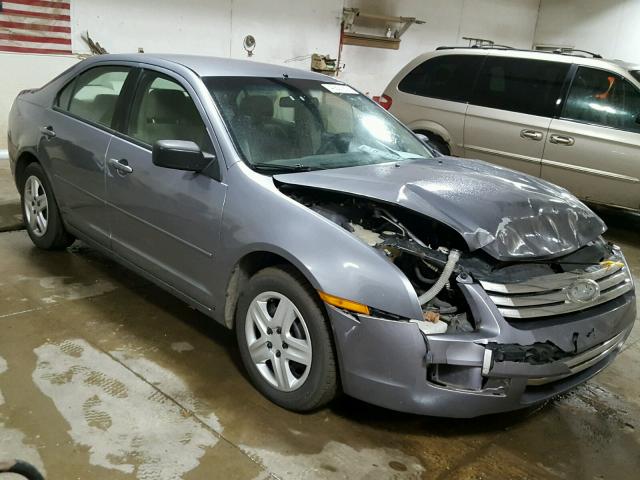 3FAFP06Z56R214251 - 2006 FORD FUSION S GRAY photo 1