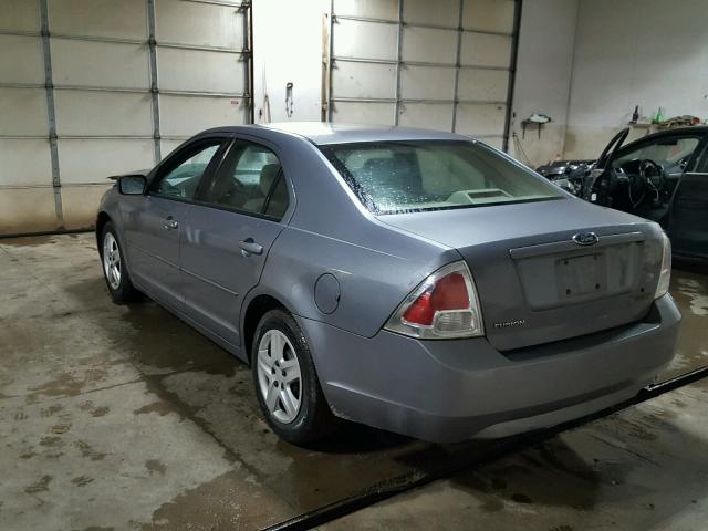 3FAFP06Z56R214251 - 2006 FORD FUSION S GRAY photo 3