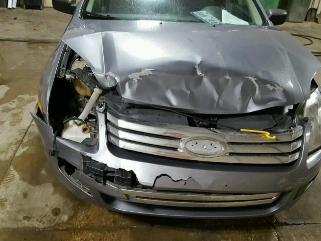 3FAFP06Z56R214251 - 2006 FORD FUSION S GRAY photo 9