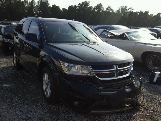 3C4PDCBG0ET126920 - 2014 DODGE JOURNEY SX BLACK photo 1