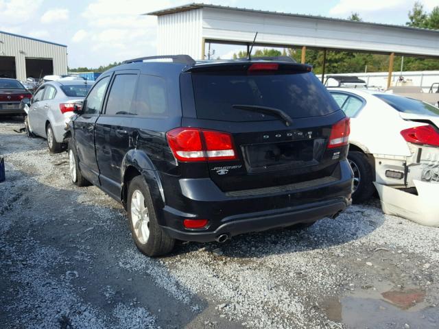 3C4PDCBG0ET126920 - 2014 DODGE JOURNEY SX BLACK photo 3