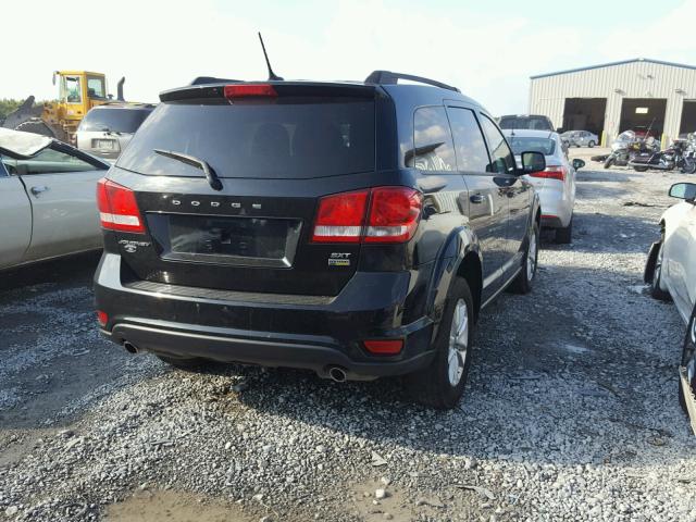 3C4PDCBG0ET126920 - 2014 DODGE JOURNEY SX BLACK photo 4