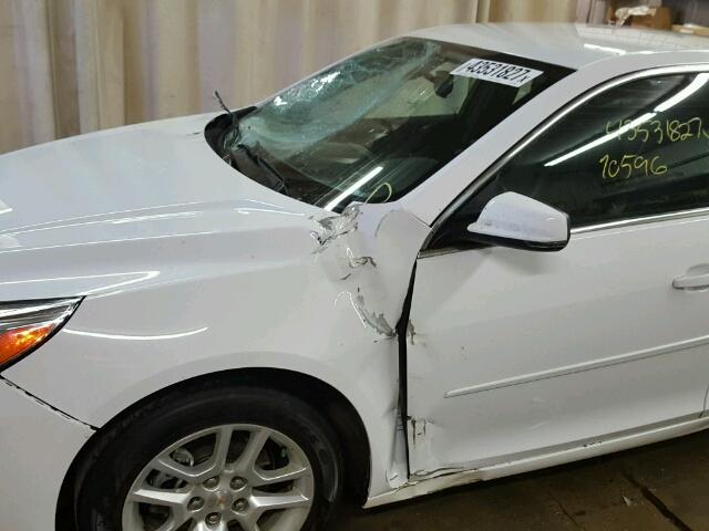 1G11C5SLXFF105790 - 2015 CHEVROLET MALIBU 1LT 白色 照片 9