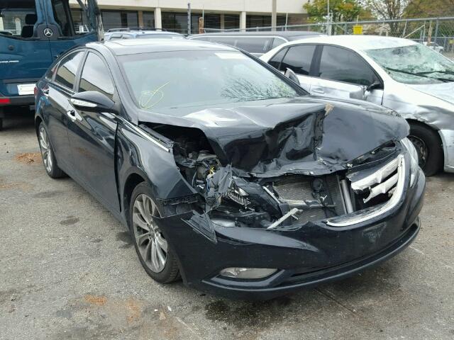 5NPEC4AB8DH546185 - 2013 HYUNDAI SONATA SE BLACK photo 1