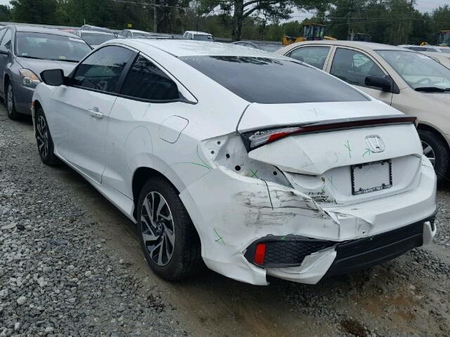 2HGFC4B01HH301262 - 2017 HONDA CIVIC LX WHITE photo 3