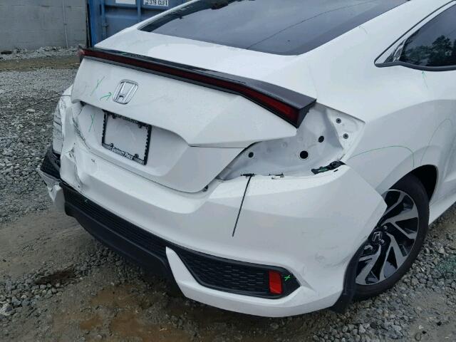 2HGFC4B01HH301262 - 2017 HONDA CIVIC LX WHITE photo 9