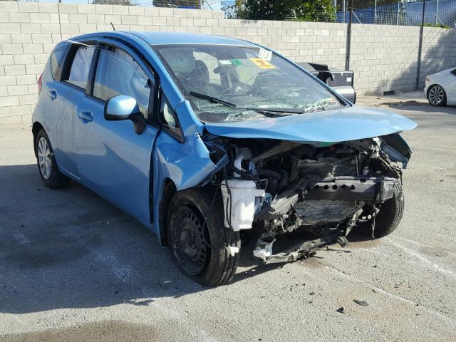 3N1CE2CPXEL394462 - 2014 NISSAN VERSA NOTE BLUE photo 1