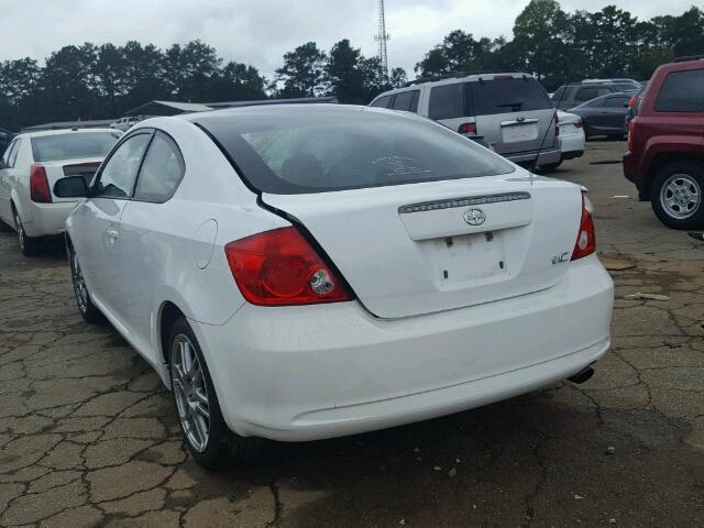 JTKDE167X70155977 - 2007 TOYOTA SCION TC 白色 照片 3