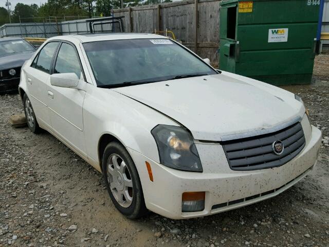 1G6DM577340183232 - 2004 CADILLAC CTS WHITE photo 1