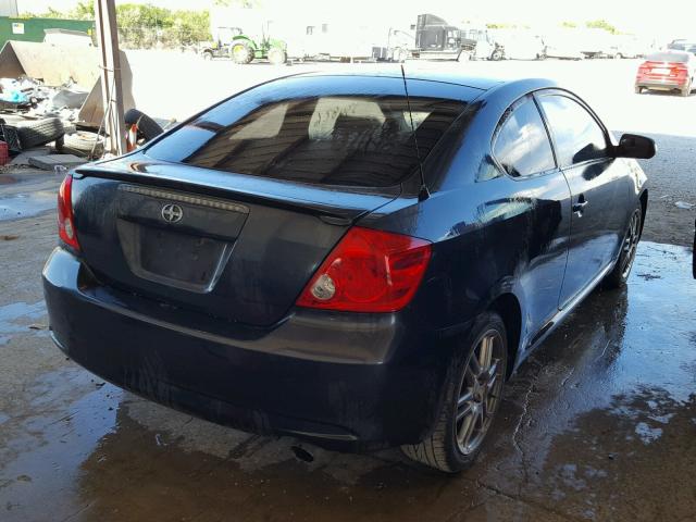 JTKDE177050007493 - 2005 TOYOTA SCION TC 灰色 照片 4