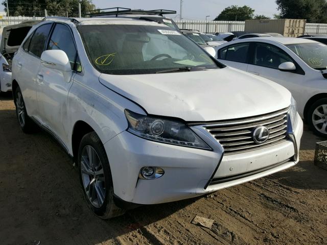 2T2ZK1BA7FC201661 - 2015 LEXUS RX WHITE photo 1