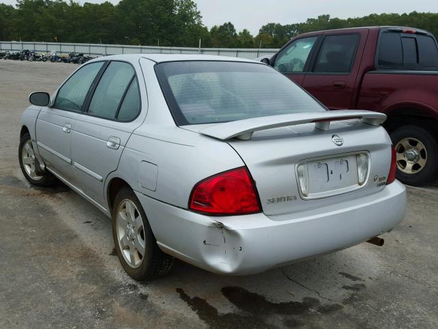 3N1CB51D15L494419 - 2005 NISSAN SENTRA 1.8 SILVER photo 3