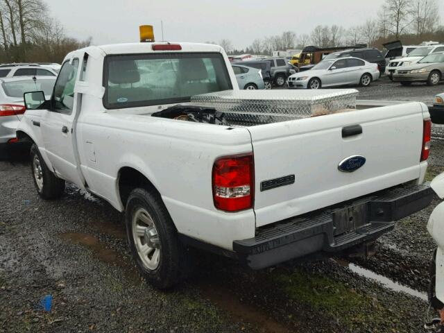 1FTKR1AD3BPA09128 - 2011 FORD RANGER WHITE photo 3