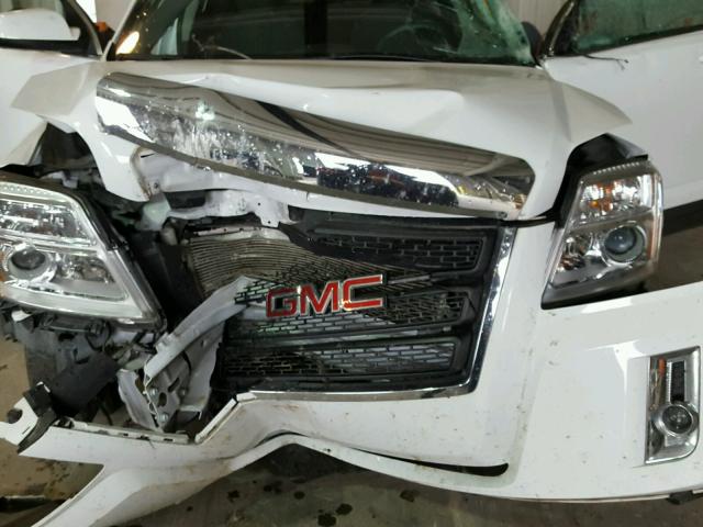 2GKALMEK0E6225034 - 2014 GMC TERRAIN SL WHITE photo 7