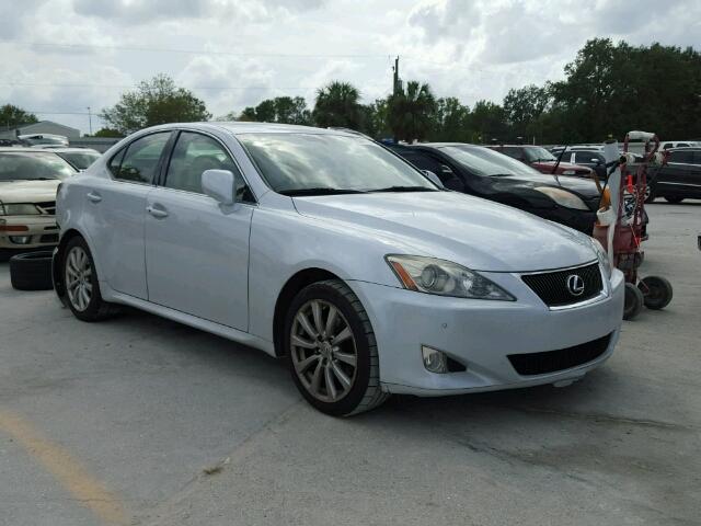 JTHBK262772042217 - 2007 LEXUS IS 250 WHITE photo 1