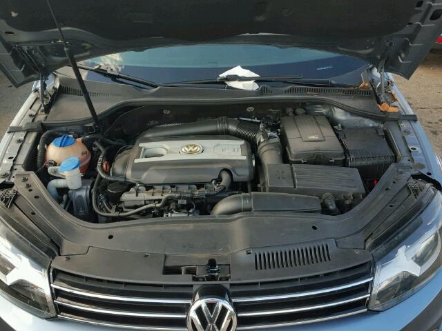 WVWBW7AH3CV016012 - 2012 VOLKSWAGEN EOS KOMFOR BLUE photo 7