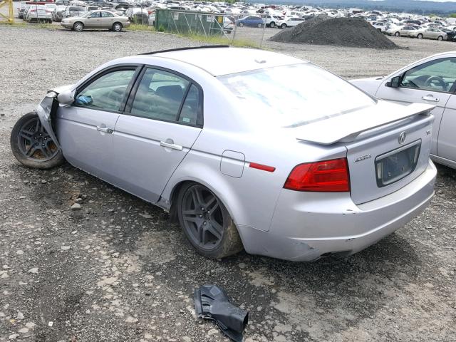 19UUA66295A011379 - 2005 ACURA TL SILVER photo 3