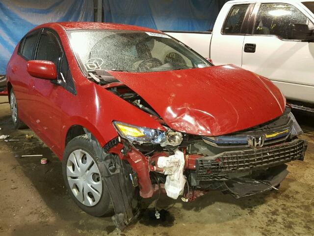 JHMZE2H34DS000580 - 2013 HONDA INSIGHT RED photo 1