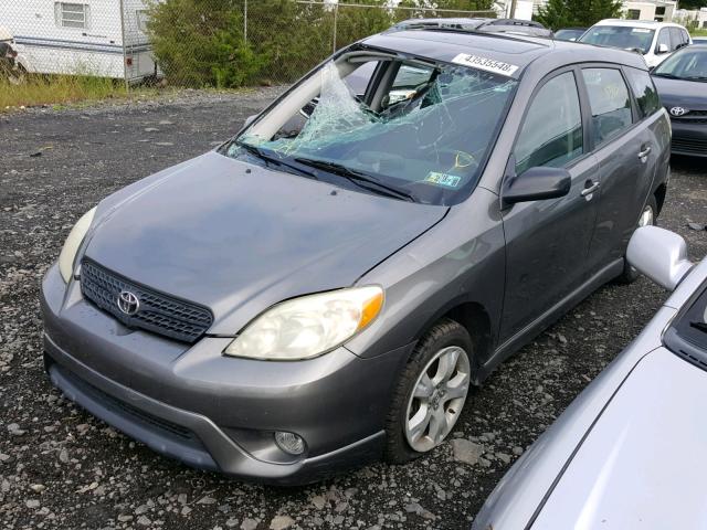 2T1KR32E66C566848 - 2006 TOYOTA COROLLA MA GRAY photo 2