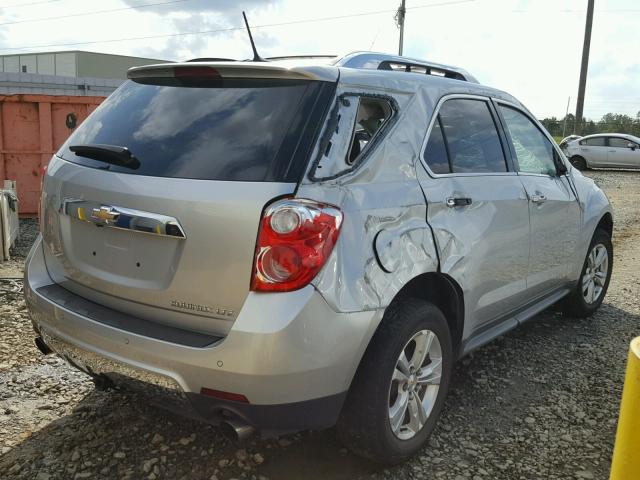 2GNFLFE37D6376433 - 2013 CHEVROLET EQUINOX SILVER photo 4