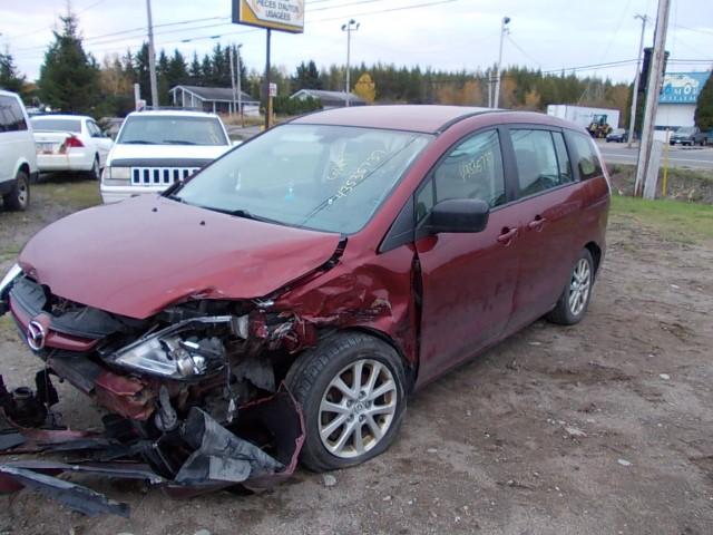 JM1CR2W31A0366227 - 2010 MAZDA 5 BURGUNDY photo 2